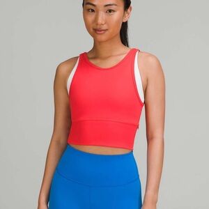 Lululemon Power Pivot Tank Top *Everlux - Carnation Red SZ